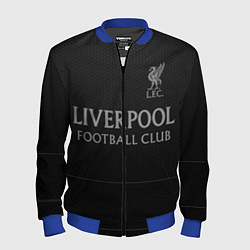 Бомбер мужской LIVERPOOL, цвет: 3D-синий