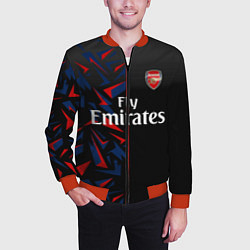 Бомбер мужской ARSENAL UNIFORM 2020, цвет: 3D-красный — фото 2