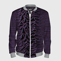 Мужской бомбер Joy Division Glitch