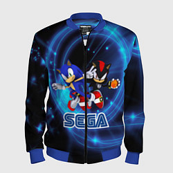 Бомбер мужской Sonic SEGA, цвет: 3D-синий