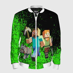 Мужской бомбер Minecraft