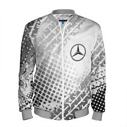 Бомбер мужской Mercedes-Benz, цвет: 3D-меланж