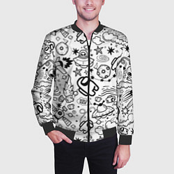 Бомбер мужской AMONG US, цвет: 3D-черный — фото 2