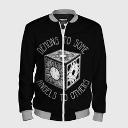 Бомбер мужской Lemarshans box, цвет: 3D-меланж