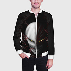 Бомбер мужской BLEACH BLANK, цвет: 3D-белый — фото 2