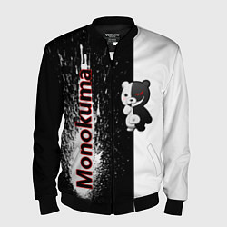 Бомбер мужской Monokuma, цвет: 3D-черный