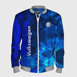 Бомбер мужской Volkswagen, цвет: 3D-меланж