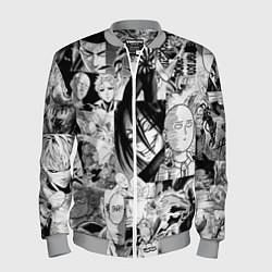 Мужской бомбер One-Punch Man Ванпачмен