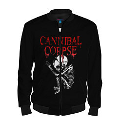 Бомбер мужской Cannibal Corpse 1, цвет: 3D-черный