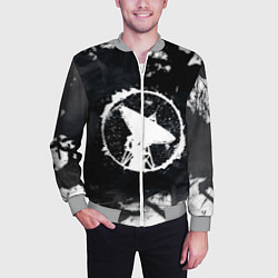 Бомбер мужской ГРОТ, цвет: 3D-меланж — фото 2