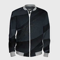 Бомбер мужской Волны, цвет: 3D-меланж