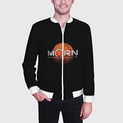 Бомбер мужской Марс, цвет: 3D-белый — фото 2