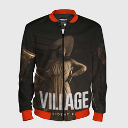 Бомбер мужской RESIDENT EVIL VILLAGE, цвет: 3D-красный