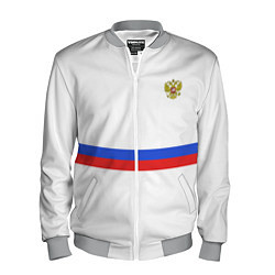 Бомбер мужской Форма сборной России, цвет: 3D-меланж
