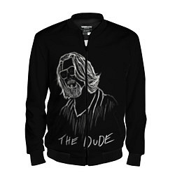 Бомбер мужской THE DUDE Большой Лебовски, цвет: 3D-черный
