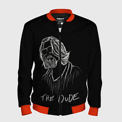 Бомбер мужской THE DUDE Большой Лебовски, цвет: 3D-красный