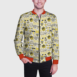 Бомбер мужской Кубок Дэвиса, цвет: 3D-красный — фото 2