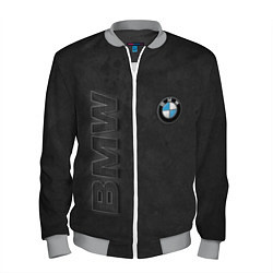 Бомбер мужской BMW LOGO AND INSCRIPTION, цвет: 3D-меланж