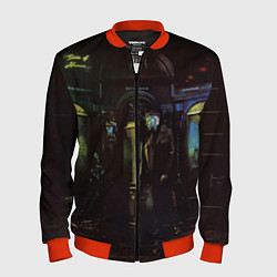 Бомбер мужской MARKUL SENSE OF HUMAN, цвет: 3D-красный