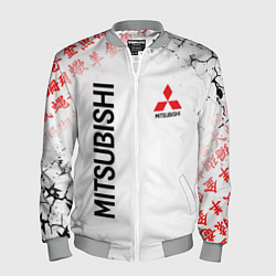Бомбер мужской MITSUBISHI JAPAN STYLE SAMURAI AUTO, цвет: 3D-меланж