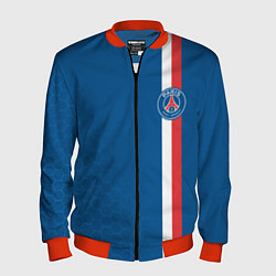 Бомбер мужской PSG SPORT STRIPES UNIFORM, цвет: 3D-красный
