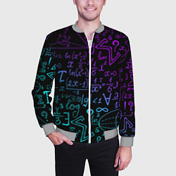 Бомбер мужской НЕОНОВЫЕ ФОРМУЛЫ NEON FORMULAS, цвет: 3D-меланж — фото 2