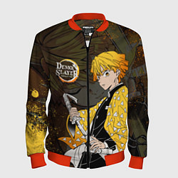 Бомбер мужской ТОМИОКА SLAYER КЛИНОК, цвет: 3D-красный