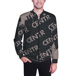Бомбер мужской CENTR Брызги, цвет: 3D-черный — фото 2