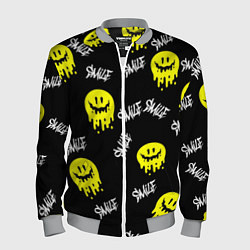 Мужской бомбер SMILE smile граффити
