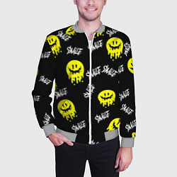 Бомбер мужской SMILE smile граффити, цвет: 3D-меланж — фото 2