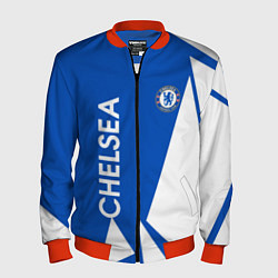 Бомбер мужской Челси спорт, цвет: 3D-красный