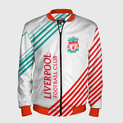 Бомбер мужской LIVERPOOL ЛИВЕРПУЛЬ, цвет: 3D-красный