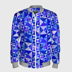 Бомбер мужской Камуфляж спортивный Призма - Лагуна, цвет: 3D-меланж