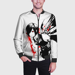 Бомбер мужской ТОУКА TOKYO GHOUL, цвет: 3D-черный — фото 2