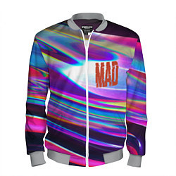 Мужской бомбер Neon pattern Mad