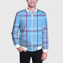 Бомбер мужской ШКОЛЬНАЯ ФОРМА МАРИН КИТАГАВА, цвет: 3D-белый — фото 2