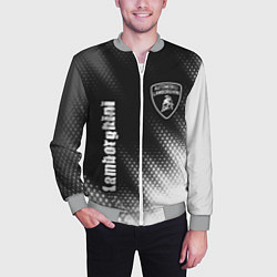 Бомбер мужской LAMBORGHINI Lamborghini Абстракция, цвет: 3D-меланж — фото 2
