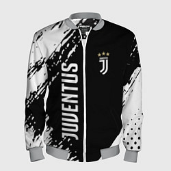 Бомбер мужской Fc juventus фс ювентус, цвет: 3D-меланж