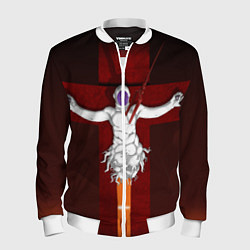 Бомбер мужской Evangelion Lilith, цвет: 3D-белый