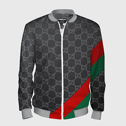 Бомбер мужской В стиле gucci, цвет: 3D-меланж