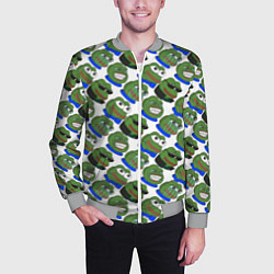 Бомбер мужской Эмоции Пепе, цвет: 3D-меланж — фото 2