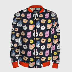 Мужской бомбер Skzoo pattern