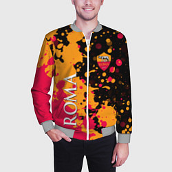 Бомбер мужской Roma Краска, цвет: 3D-меланж — фото 2