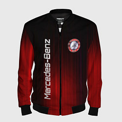 Бомбер мужской Mercedes-Benz art, цвет: 3D-черный