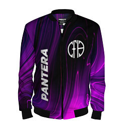 Мужской бомбер Pantera violet plasma