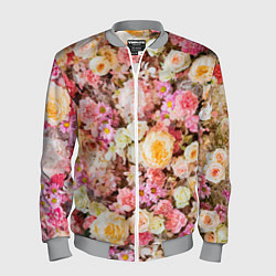 Бомбер мужской Тысяча цветов, цвет: 3D-меланж
