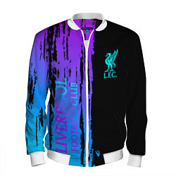 Бомбер мужской Liverpool FC sport, цвет: 3D-белый