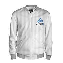 Мужской бомбер Cloud9 white