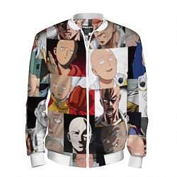 Мужской бомбер Saitama - many faces