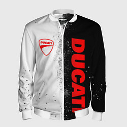 Мужской бомбер Ducati - двоичный